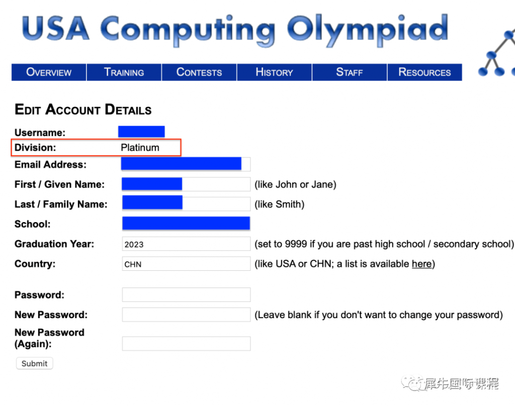 USACO考試結(jié)果怎么查？查詢方式圖解！