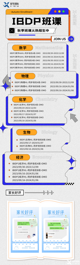 Pre-IB課程學(xué)什么？學(xué)習(xí)內(nèi)容及輔導(dǎo)課程介紹！
