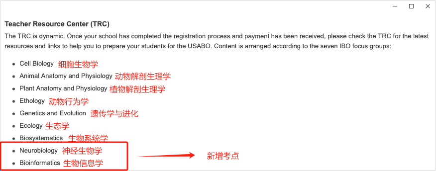 BBO&USABO生物競(jìng)賽考前沖刺班！10h助你考前查漏補(bǔ)缺 提分沖獎(jiǎng)！