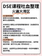 火爆大灣區(qū)的DSE課程是什么？吐血整理~