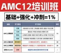 AMC12備考！新手備考AMC12競賽3大黃金建議