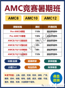AMC8/10/12競(jìng)賽暑假班，全國(guó)22+校區(qū)助力沖獎(jiǎng)！