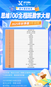 上海思維100輔導(dǎo)輔導(dǎo)班介紹！
