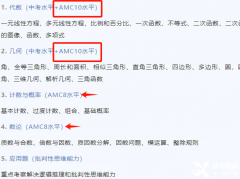 AMC10競賽考什么？AMC10考察知識點匯總！