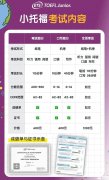 小托福具體考什么？具體板塊分析！